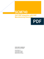 SCM740 - EN - Col01 SAP ERP Integration With SAP Manufacturing Execution