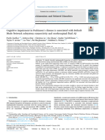 Zarifkar Et Al - Cognitive Impairment in PD Is Associated With DMN Subsystem Connectivity and Cerebrospinal