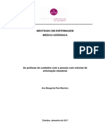 Mestrado em Enfermagem Médico-Cirúrgica: Ana Margarida Pais Monteiro