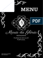 Menu Weebly Novo