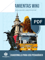 Cuadernillo Herramientas Wiki para La Educación Patrimonial