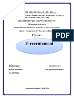 E Recrutement