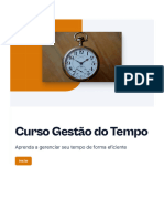 Curso Gestao Do Tempo