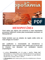 Mesopotâmia Hebreus Fenícios Persas 6º Ano