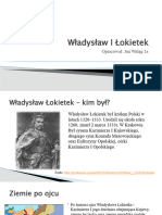 Prezentacja Na Temat Władysława I Łokieteka