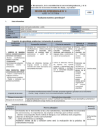 Evaluamos Nuestros Aprendizajes SESION 5 ARTE