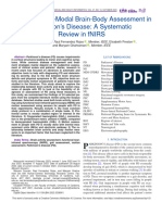 Toward A Multi-Modal Brain-Body Assessment in Parkinsons Disease A Systematic Review in fNIRS