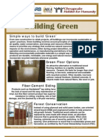 Green&Wall Insulation Handout