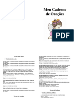 Caderno de Orações