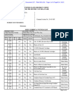 Hunter Biden Exhibit List