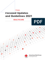 American Red Cross Focused Updates and Guidelines 2021