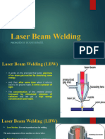 Laser Beam Welding: Prepared By: Rugnesh Patel