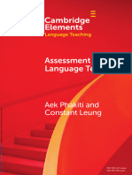 Assessment For Language Teaching