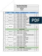 9C EOY Exam Schedule'24