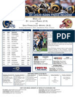 Week 13 - Rams at 49ers