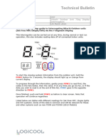 H036 Hitachi Outdoor Unit 7 Segment Display Interrogation