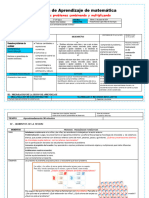 Sesion Matematica Combinamos y Multiplicamos