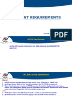 ONT Requirement Network Locking tr069