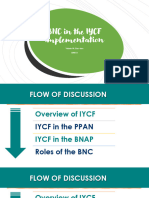 BNC in The IYCF Imple.