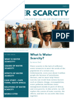 Water Scarcity Newsletter First Draft