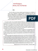 El Nivel Morfologico Las Palabras Los Morfemas - Nueva Gramatica y Ortografia Basicas de Carm