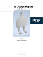 UIRT 2024 Intake Plenum Final Design Report