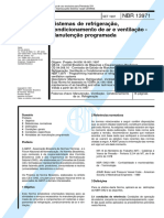 NBR 13971 - Sist. de Refrig. e Condic. de Ar - Manut Prog