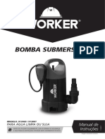 Bomba Submersvel Paragua Limpaou Suja