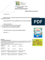 Mathematics Standard XI - Summer Vacation Engagement