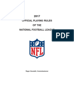 NFL Rule Book - 2017