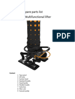 Spare Parts List VM 80