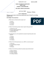 Biochemistry - II CBME MCQ