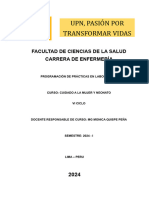 Guía de Procedimientos Mujer y Neonato Upn - 2024 - I