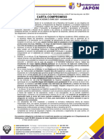 Carta de Compromiso Rommel Ureta