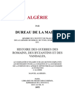 Algérie: Dureau de La Malle