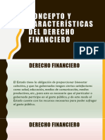 Concepto y Características Del Derecho Financiero