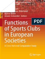 Functions of Sports Clubs in European Societies