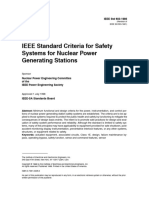 IEEE 603-1998 Criteria For Safety Systems - Nuclear PWR