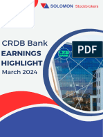 CRDB Financial Highlights With Cover Page