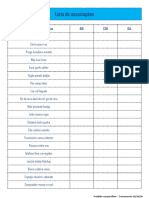 ABLLS-R Listas de Registros ABLLS R para Impressão