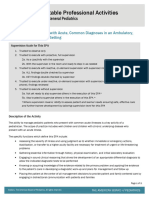 Manage Patients With Acute, Common Diagnoses in An Ambulatory, Emergency, or Inpatient Setting