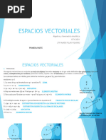 Espacios Vectoriales