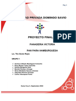 Proyecto Panderia Victoria