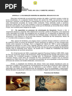 6º - Apostila 2 - Estudos Amazônicos - A Colonização Européia Na Amazônia