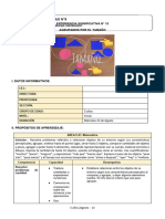 5 Años - Actividad Del 23 de Agosto