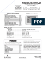 Big Blue Thermostat Manual