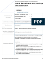 Examen - (AAB02) Cuestionario 4 - Retroalimente Su Aprendizaje Dando Respuesta Al Cuestionario 4