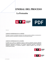 S08 - s1 - Teoría General Del Proceso - Semana 8 y 9 - Pretensiones