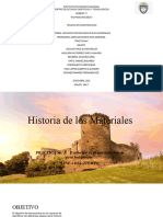 Historia de Los Materiales