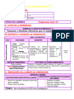 Sesión Completamos Hasta 10